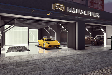 萧山汽车美容店装修设计_案例效果图