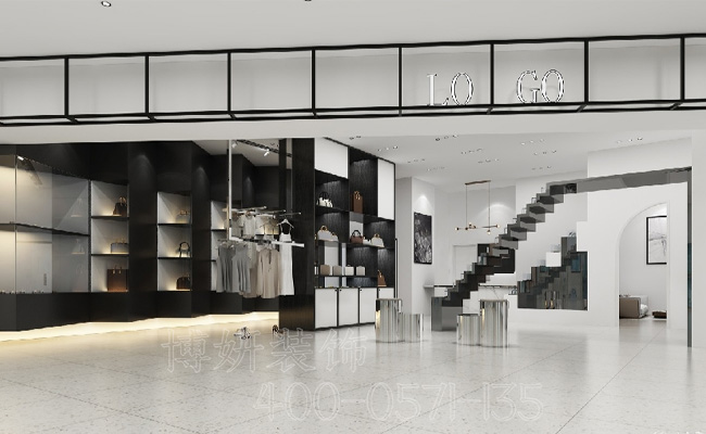 萧山奢侈品店装修设计_案例效果图