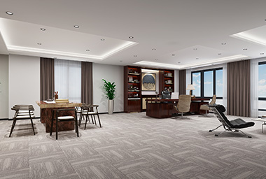 萧山档案管理公司办公室装修设计_案例效果图