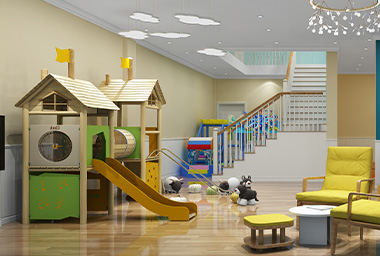 萧山早教机构装修设计_案例效果图