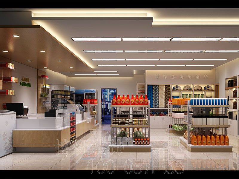 杭州邻家便利店装修设计 - 装修效果图 1