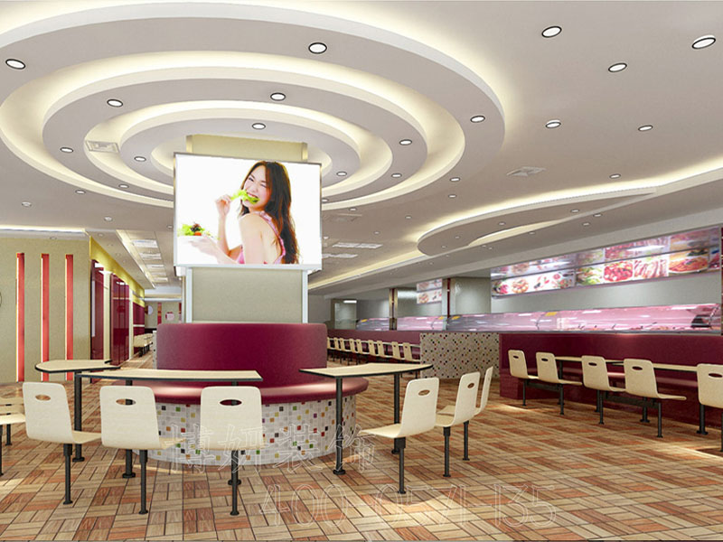 杭州拱墅区时尚快餐店装修注意事项，知名品牌纯设计公司打造