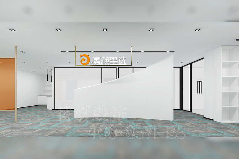 杭州直播间装修设计-案例效果图 2