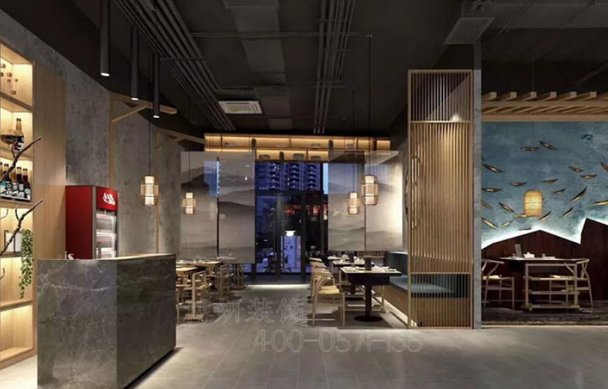 杭州滨江火锅店装修设计-专业火锅店装修公司