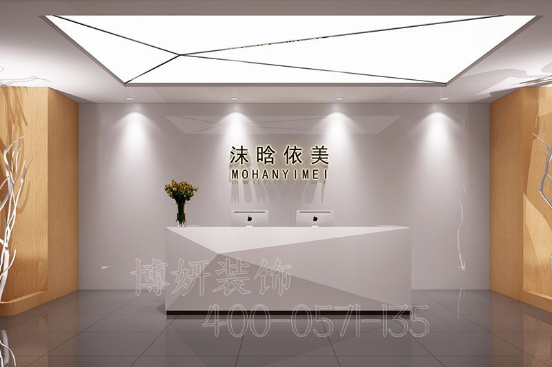 杭州美服装公司装修设计-案例效果图 1