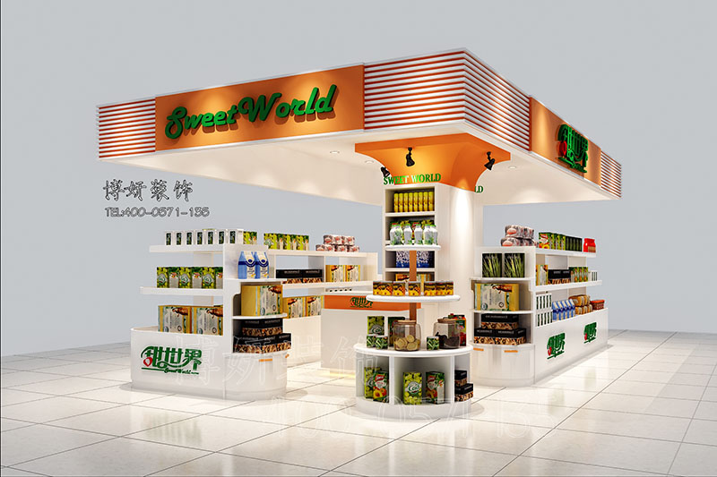 进口食品店装修设计,零食店案例效果图 进口食品店装修设计,零食店案例效果图