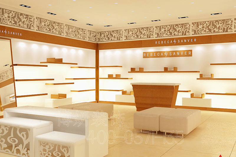 杭州精品鞋店装修设计-案例效果图 3