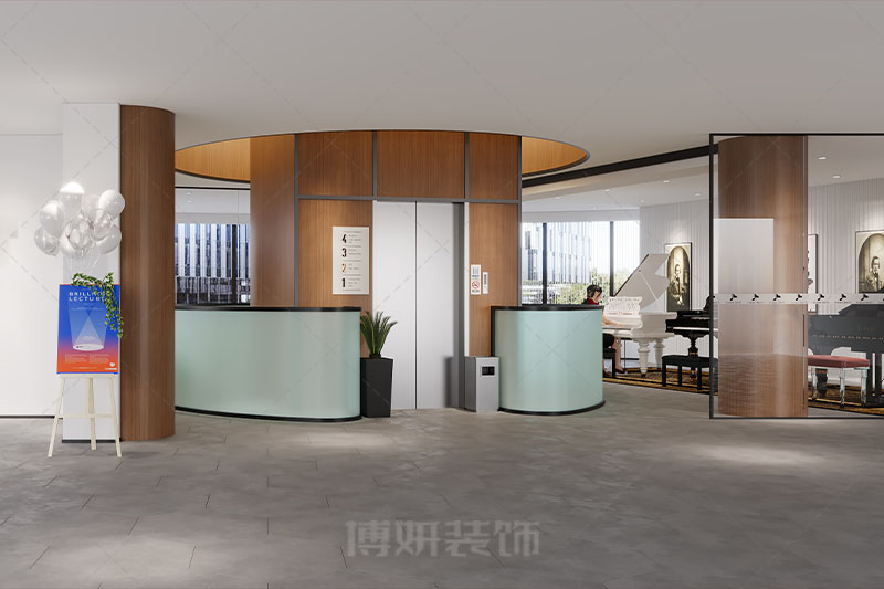 杭州乐器展厅装修设计-案例效果图 2